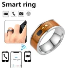 Умное кольцо NFC из нержавеющей стали, многофункциональное, водонепроницаемое, Интеллектуальная цифровая технология, Высококлассные Подарки, бижутерия