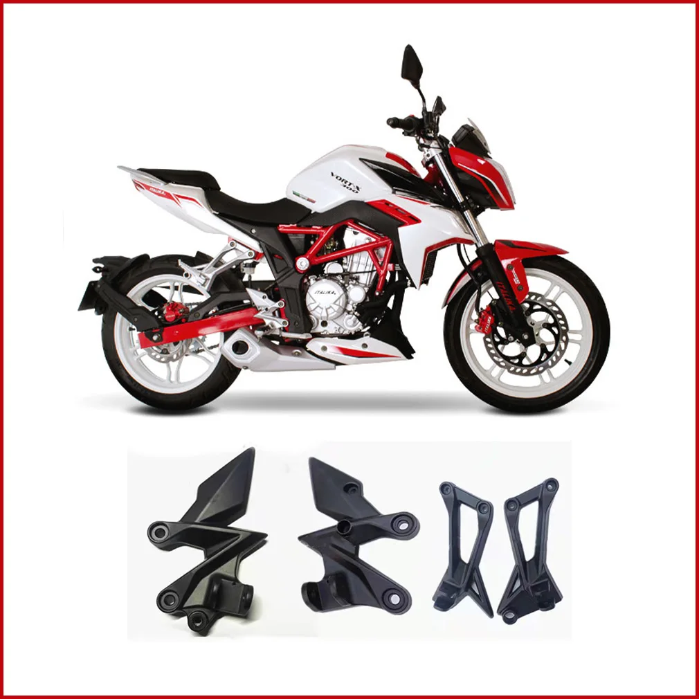 

Front Rear Pedal bracket Footrest Footrest Foot Pegs Stent Motorcycle Accessories For italika vortex 300