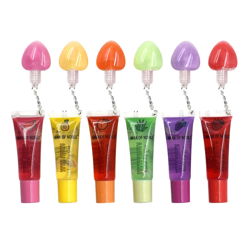 

Colorless Lip Gloss Clear Oil Sexy Cute Fruit Lip Balm Liquid Lipstick Waterproof Moisturizing Plumper Lip Oil Women Lip Gloss