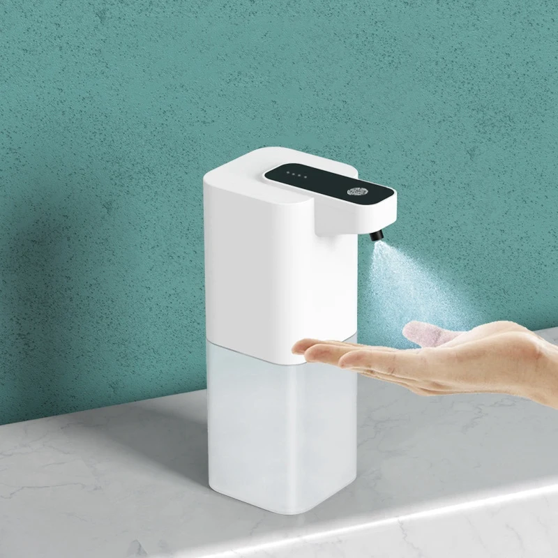 400Ml Capacity Automatic Soap Dispenser Infrared Hand Rechargeable Spary Convenient | Обустройство дома