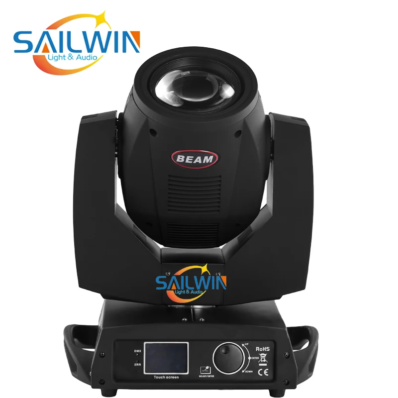 SAILWIN сток 7R светодиодный светильник с движущейся головкой сценический s для