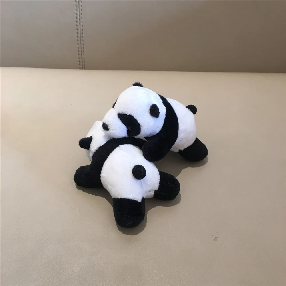 Прибл. 12 см Новая мягкая игрушка панда плюшевая кукла мини аксессуары в подарок |