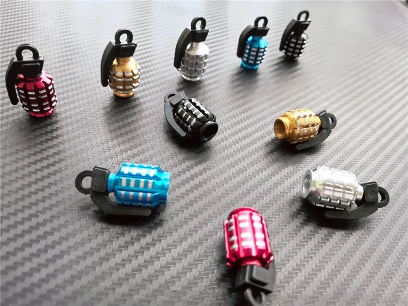 100 комплекты 4 шт./компл. цветная шина воздуха колеса Крышка для колпачков штока