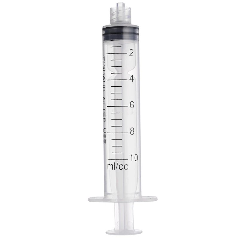 Пластиковый измерительный шприц насос 60 шт./компл. 1/3/5/10/20 мл шприцы с тупыми