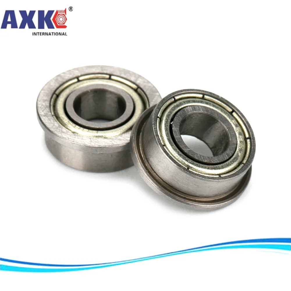 

10pcs free shipping flange bushing ball bearings F605ZZ 5*14*5 mm