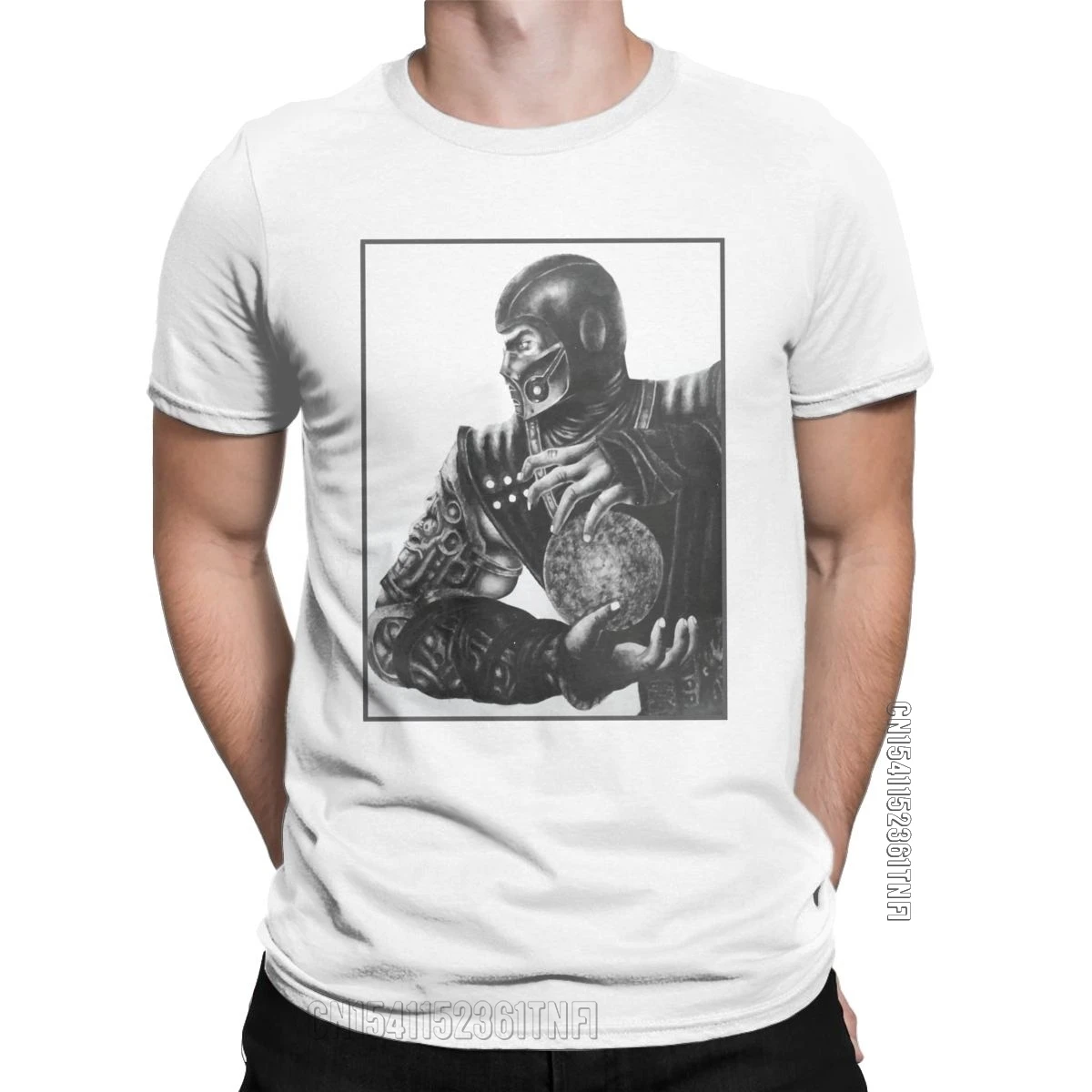 

Sub Zero Mortal Kombat MK T-Shirt Men Casual Cotton Tee Shirt Crew Neck Classic Short Sleeve T Shirt New Arrival Tops