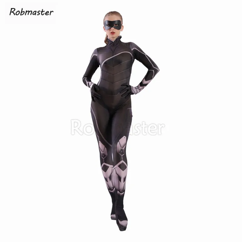 Костюм-комбинезон женский с 3D-принтом бессонница | Тематическая одежда и