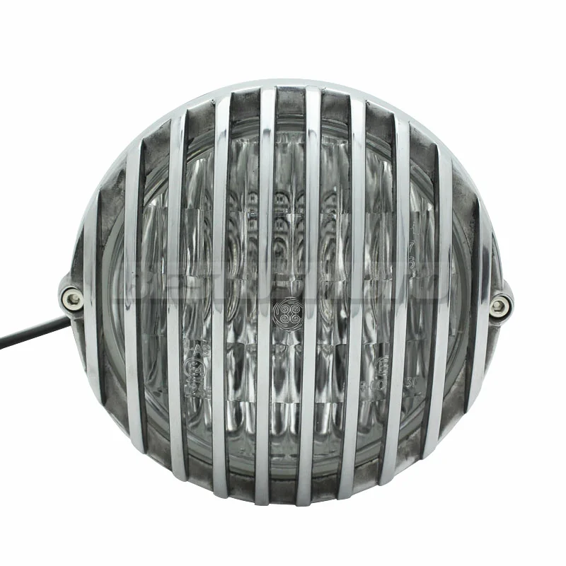 Мотоциклетная универсальная железная металлическая круглая фара Поворотная