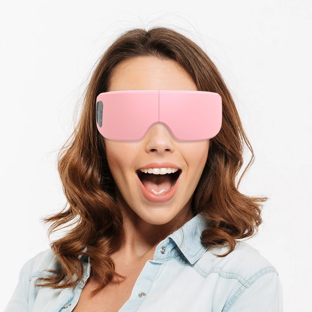 Массажные очки для глаз с инфракрасным подогревом и вибрацией|Глаза массаж