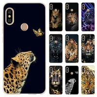 fashion tiger leopard soft silicone case for xiaomi redmi note 10 11 9 8 7 pro max 11s 10s 9s 8t 4g cover