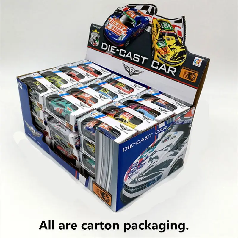 

1:72 Car Toys Model Car Pull Back Vehicles Toys Boy Baby Toys Kids Toddler Boys H55B