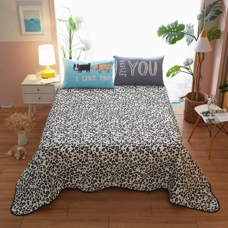 1 шт. покрывало для кровати + 2 наволочки комплект постельного белья хлопковое с