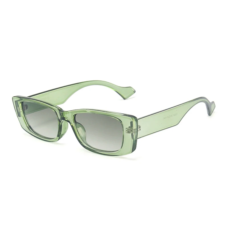 

2021 Retro Small Rectangle Sunglasses Women Ins Popular Fashion Candy Color Eyewear Men Square Sun Glasses Shades UV400