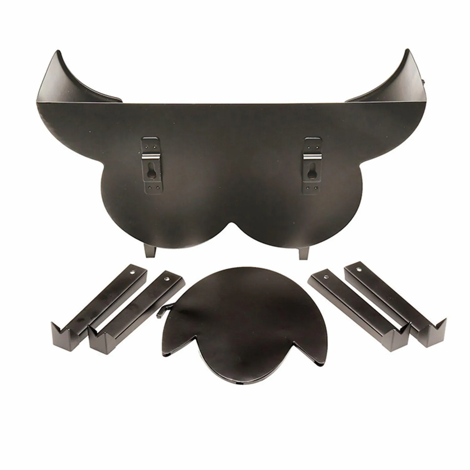 

F# Black Sheep Cat Dog Toilet Roll Holder Paper Bathroom Iron Storage Free-standing Crafts Ornaments Roll Paper Towel Holder