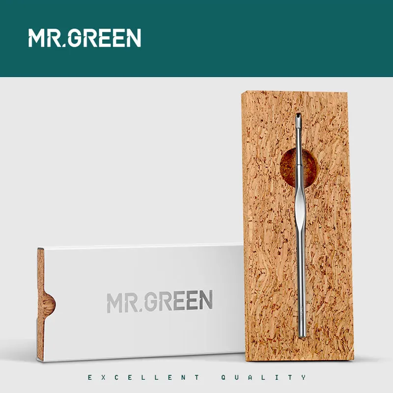 Средство для удаления кутикулы MR.GREEN из нержавеющей стали двустороннее средство