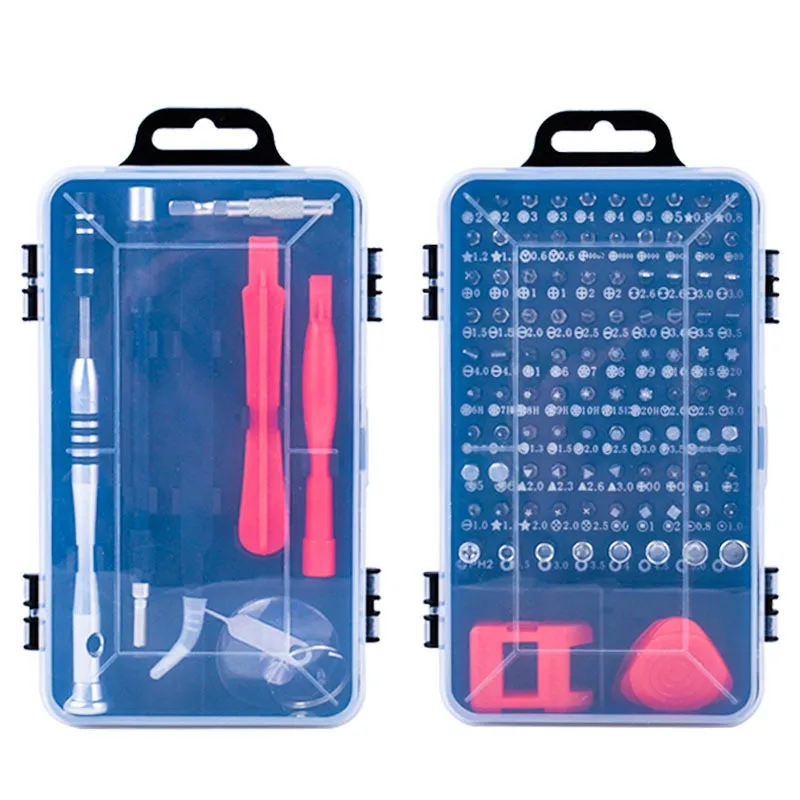 

Mobile Watch Phone Computer Maintenance 110-in -1 Disassembly Tool Chrome Vanadium Steel Batch Head Combination Screwdriver Set