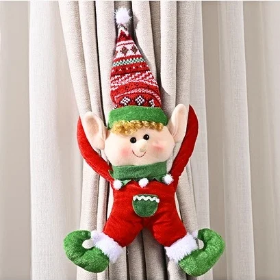 

Christmas Ornaments, 70cm Creative Elf Curtain Buckle Decoration, Door Hanging, New Year Home Decoration, Christmas Tree Pendant