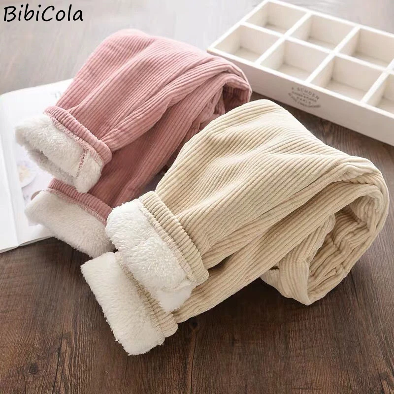 

Зимние штаны для маленьких девочек; Детские флисовые брюки; Плотные теплые вельветовые штаны; Штаны-шаровары; Удобная верхняя одежда; Брюки