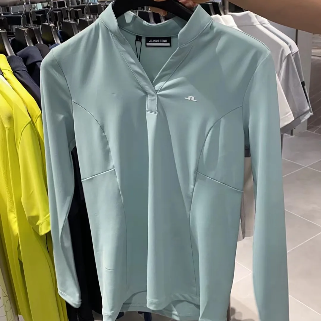 

Golf Clothing Ladies Fall Winter Quick-drying Stretch Long-sleeved Bottoming Clothing GOLF Clothes Korean Slim