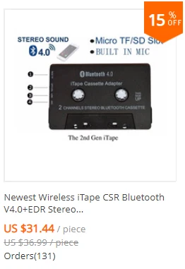 30 Pin док-станция CSR Мини Bluetooth музыкальный приемник беспроводной A2DP 30Pin музыкальный аудио адаптер для IPad IPod IPhone APT-X CSR для Bose