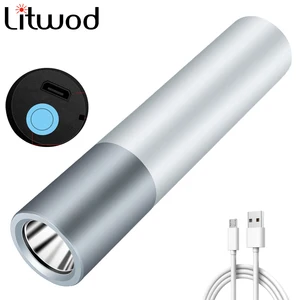 Выдвижной зум мобильный Мощный мини светодиодный фонарик usb зарядка 3 режима освещения водонепроницаемый фонарик стильный портативный набор для Ni