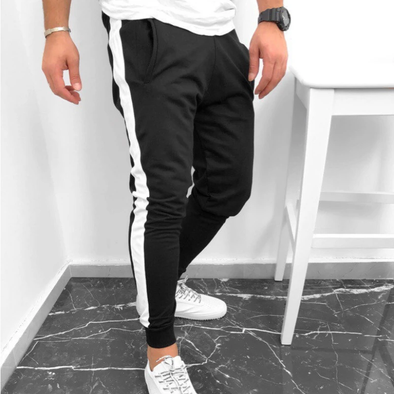 

Новинка лета 2021, мужские брюки для фитнеса, модные удобные трендовые уличные спортивные эластичные брюки для баскетбольных тренировок и от...