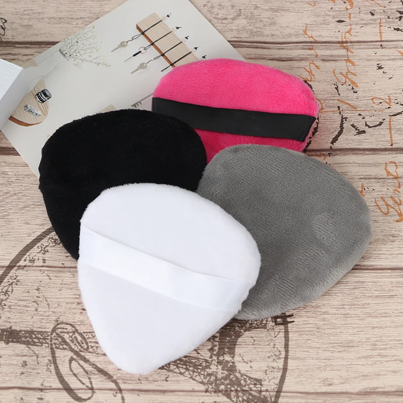 

1 шт мини косметический слойка Треугольники бархат тональный крем для лица макияж губка затяжек, инструменты для макияжа