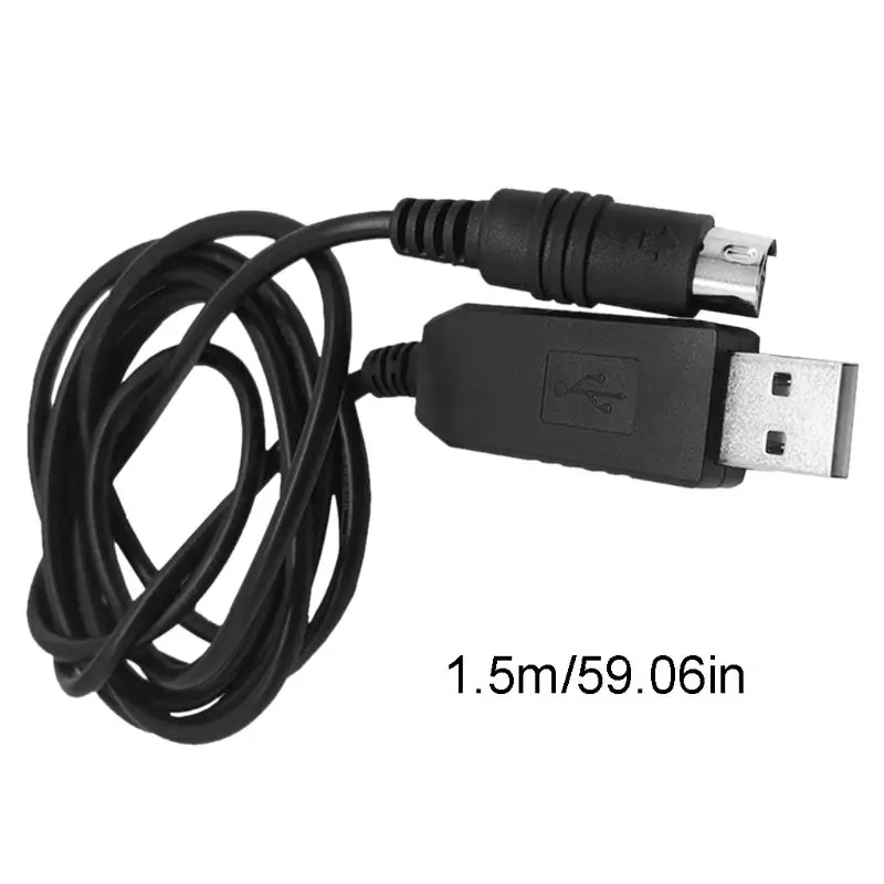 Кабель адаптер 1 5 м USB к CATTO Din6 для Kenwood TS 440 450 680 950 940 850|Компьютерные кабели и
