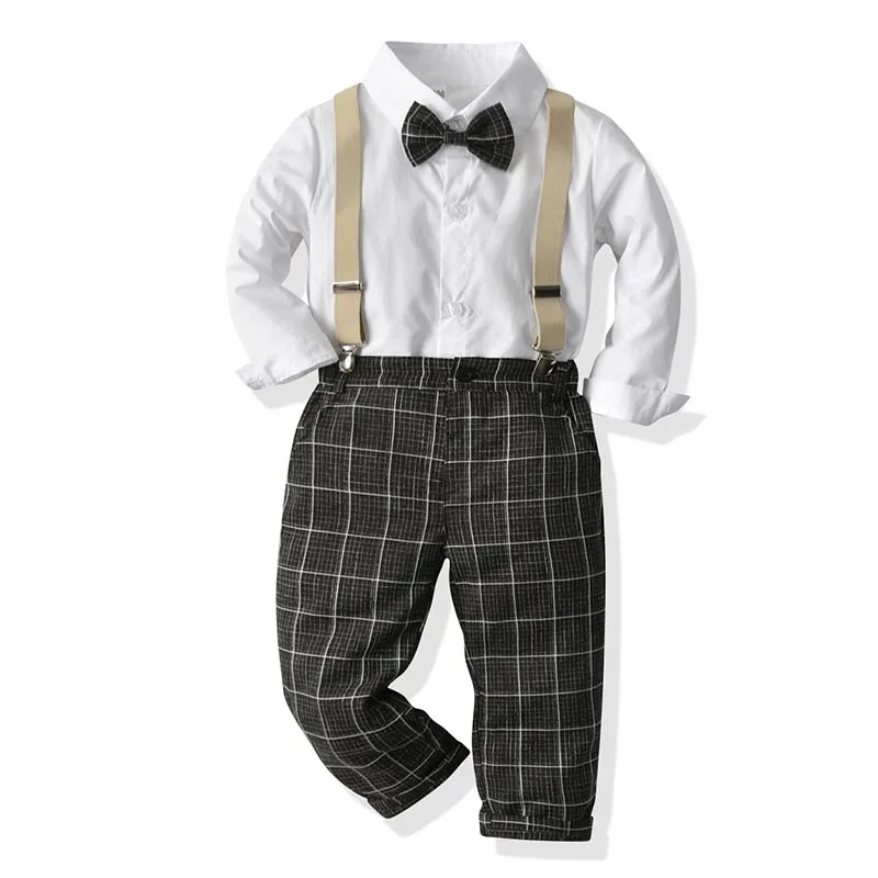 Одежда для малышей Костюм мальчиков младенческой Дети Формальные Галстуки