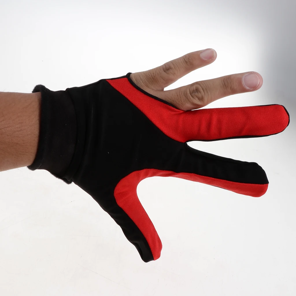 Цельнокроеное платье 3 палец перчатки для игры в бильярд бильярдным кием лавсан