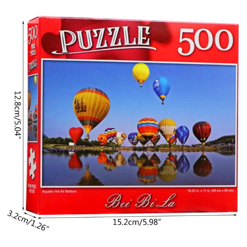 

Puzzle 500 Pieces Landscape Pattern Pictures Adult Puzzles Kids Jigsaw