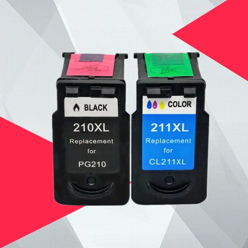 PG 210 PG210 CL211 для Canon PG210XL CL211XL чернила Cartrdige Pixma IP2700 IP2702 MP240 MP250 MP260 MP270