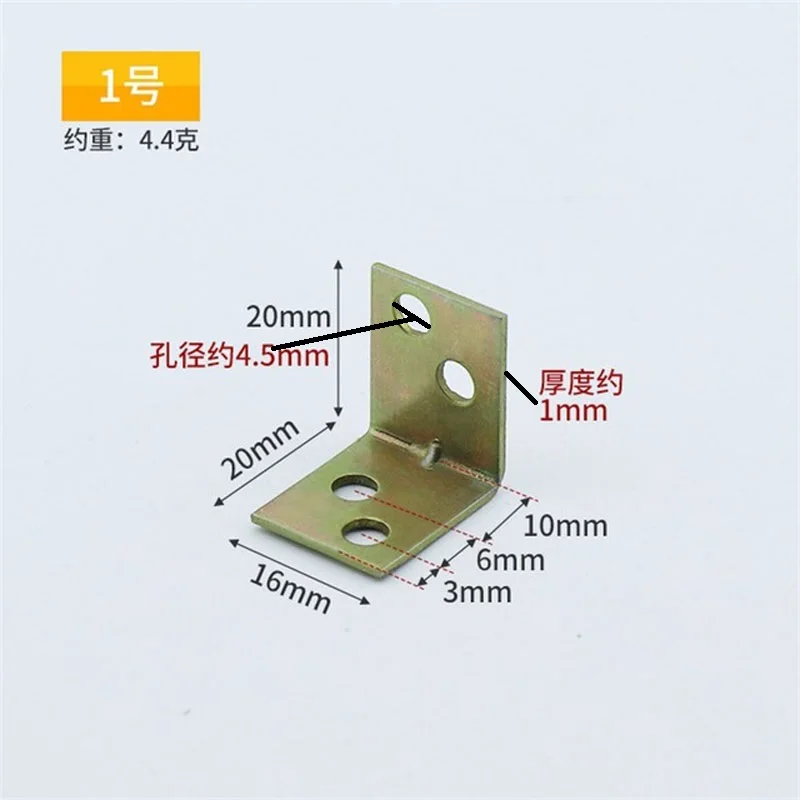 10 шт. треугольный угловой кронштейн типа L|Угловые кронштейны| |