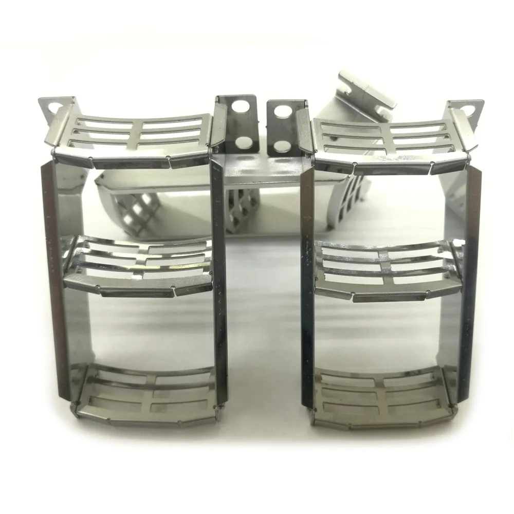 

1 пара лестница из нержавеющей стали для 1/14 Tamiya VOLVO 56360 FH16 6X4 Globetrotter 750 RC грузовик трактор аксессуары