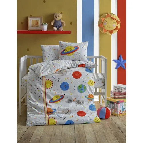 

Baby bed Set Planet White Color 100 Cotton Girls Boys