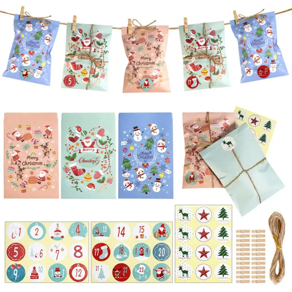 

1 Packet Christmas Jewelry Gift Bag Candy Bag Multicolor Xmas Flower Wrapping Paper Bag For Earrings Brooch Jewelry Container