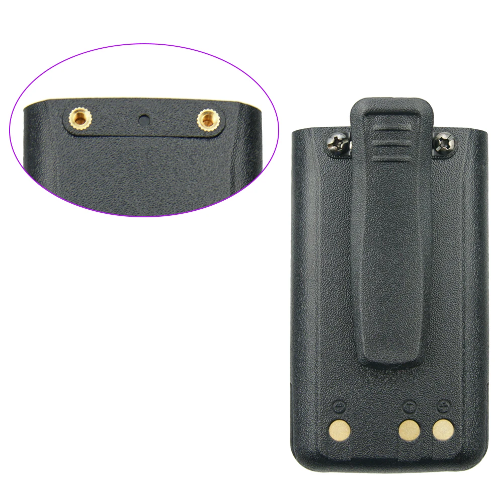 (Set of 10) VERTEX FNB-Z181Li Walkie Talkie - Belt Clip for Vertex EVX-C31, VZ-30, VZ-30-D0-5, VZ-30-G6-4