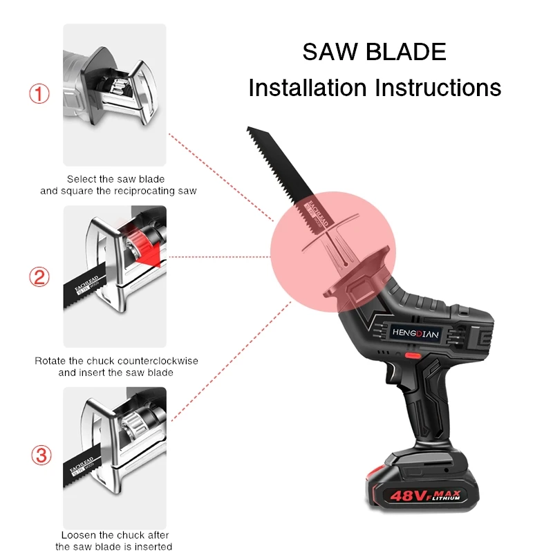 21 в сабельная пила с батареей Беспроводная портативная электрическая Зарядка