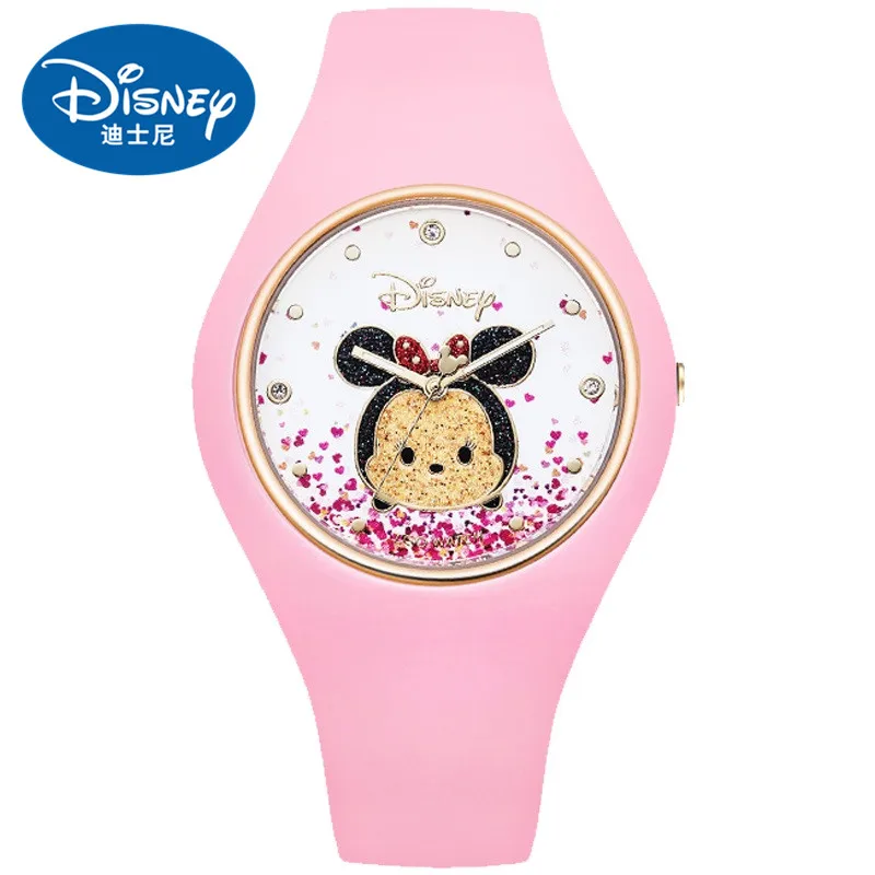 

2021Disney mickey mouse Children's smart wrist digital Waterproof electronic Watches Kids Electronic clock Girls boy