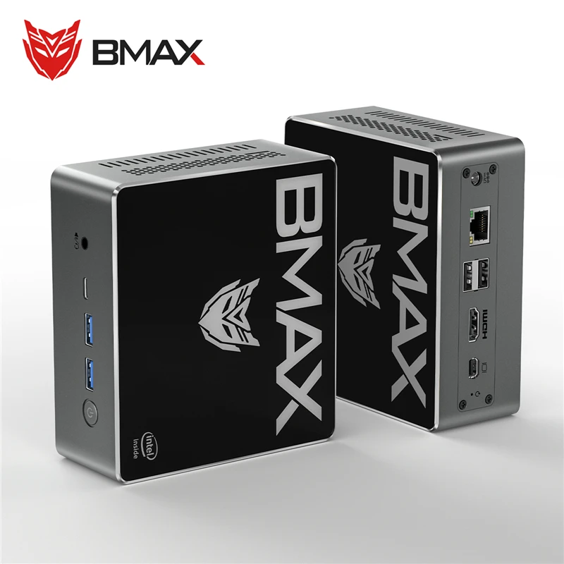 

Мини-ПК Bmax B3 Plus, Intel Pentium Gold 5405U 8 Гб DDR4 256 ГБ NVMe SSD, мини-ПК Intel 9-го поколения UHD Graphics 610, мини-ПК