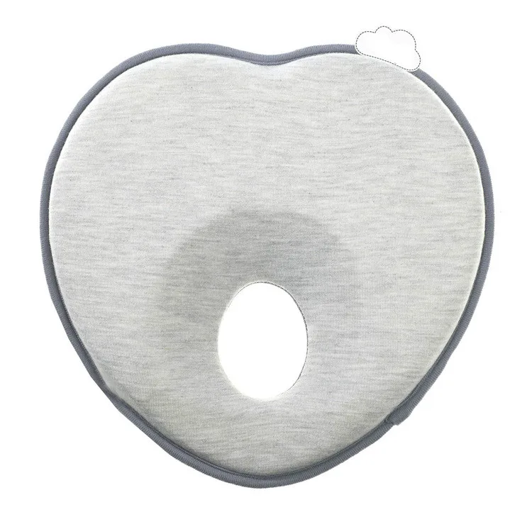 

Newborn Infant Anti Roll Pillow Flat Head Neck Prevent Infant Support Baby Crib Flat Head Pillow for Newborn