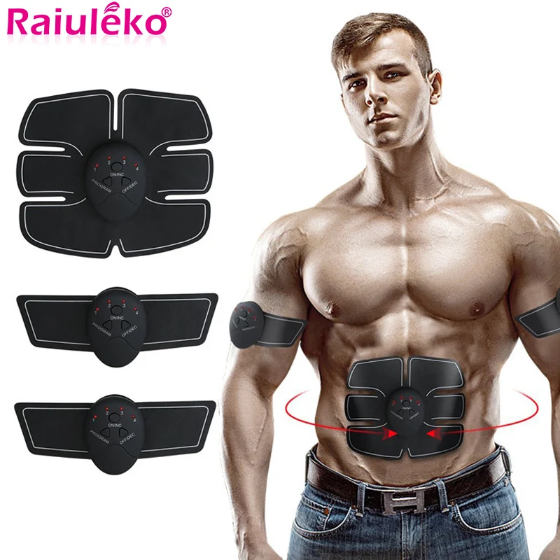 Смарт-EMS Электрический Импульсный лечение массажер стимулятор мышц живота