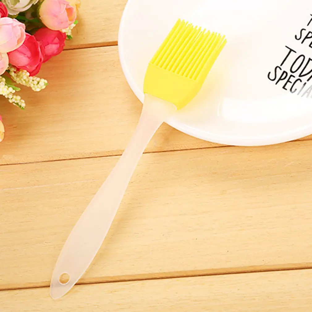 

Silicon Cake Baking Brush Home DIY Silicone Tools Eco-friendly Bread Oil Cream Cooking Basting Brush Kitchen Barbecue brush