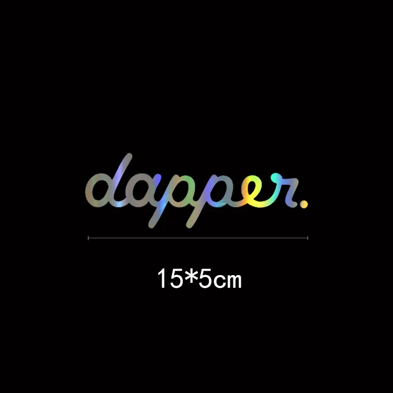 HungMieh 58*12,5 см Carpe Diem Royal Stance Dapper автомобиль Hoonigan наклейка s забавная наклейка на автомобиль виниловая наклейка авто наклейка s для автомобиля