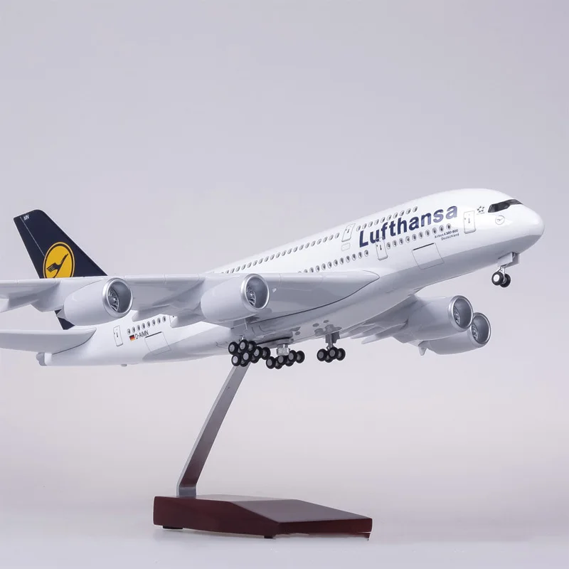 1/160 масштаб самолет Airbus A380 Lufthansa модель самолета Германия литье под давлением