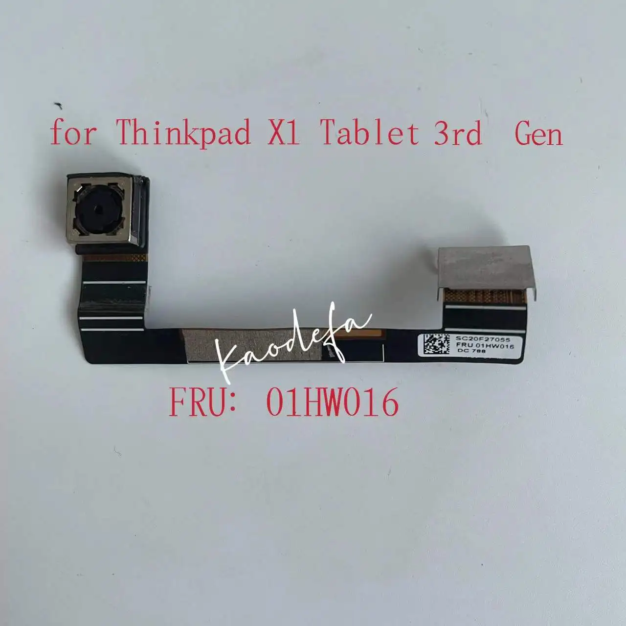 

For Lenovo Thinkpad X1 Tablet 3rd Gen Laptop Camera 8M Rear ZIFChy FRU:01HW016