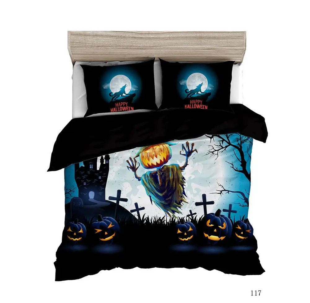 Постельное белье розовый любовь пончик шар Страшные Тыквы Европейский стиль 2/3