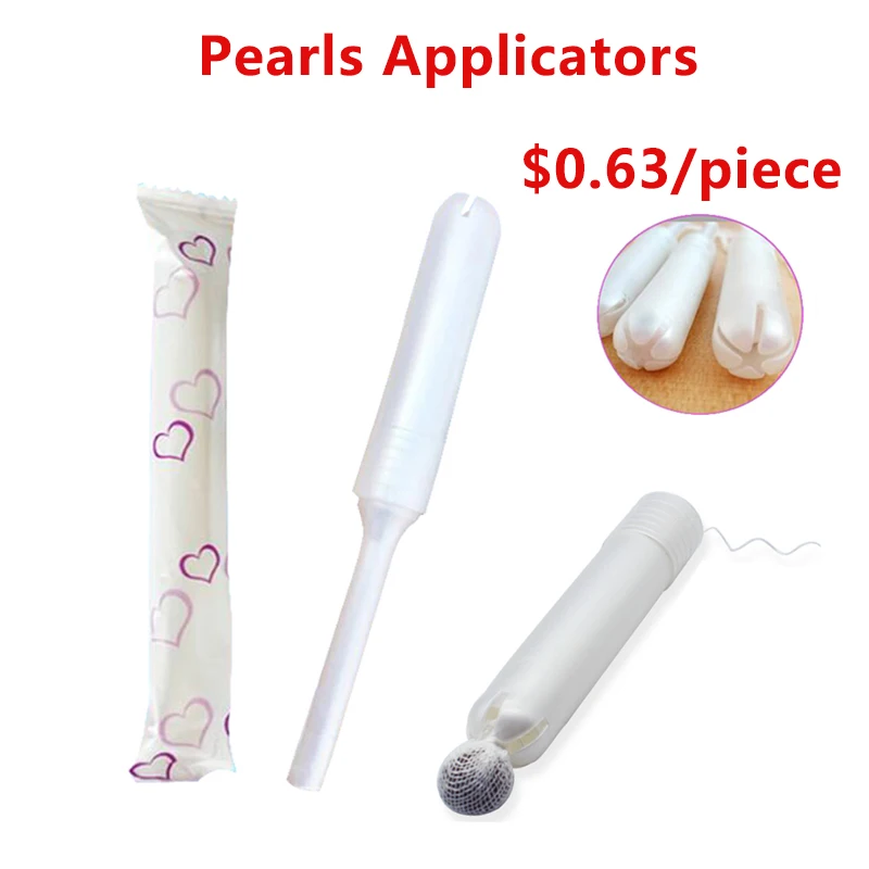 Медицинский пластиковый аппликатор для Yoni Pearl комплект женской гигиены