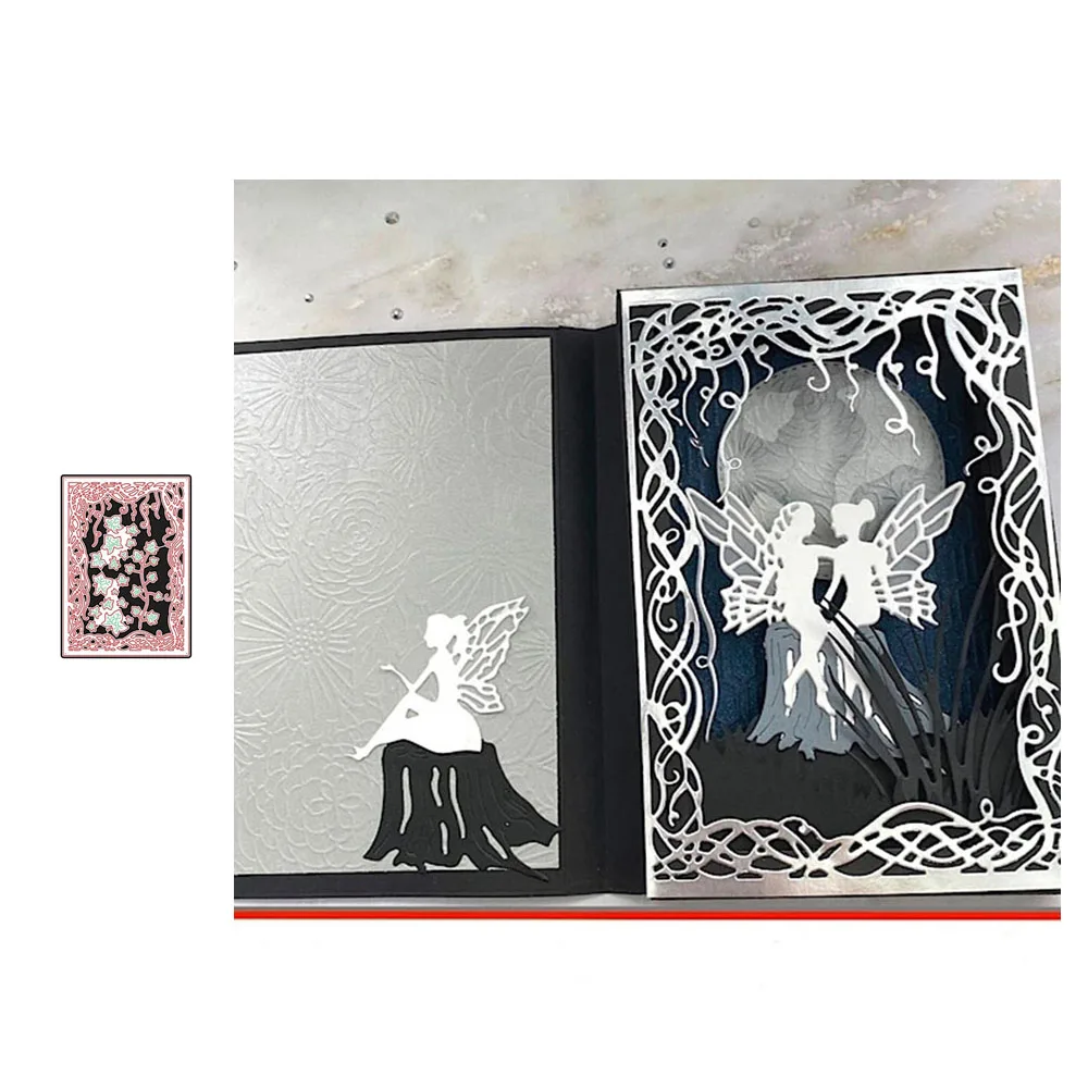 

Штампы с листьями и ветвями Lvy, Счастливого Рождества и металлические праздничные штампы для рукоделия, бумажные поздравительные открытки, ...