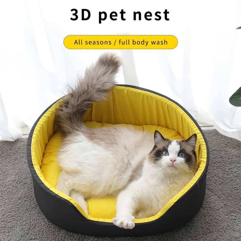 

Winter Warm Dog Bed Pet Dog House Non-slip Sofa Nest House for Dog Cushion Cat Sleeping Bag Pet Mat Sofa for Small Large Dogs